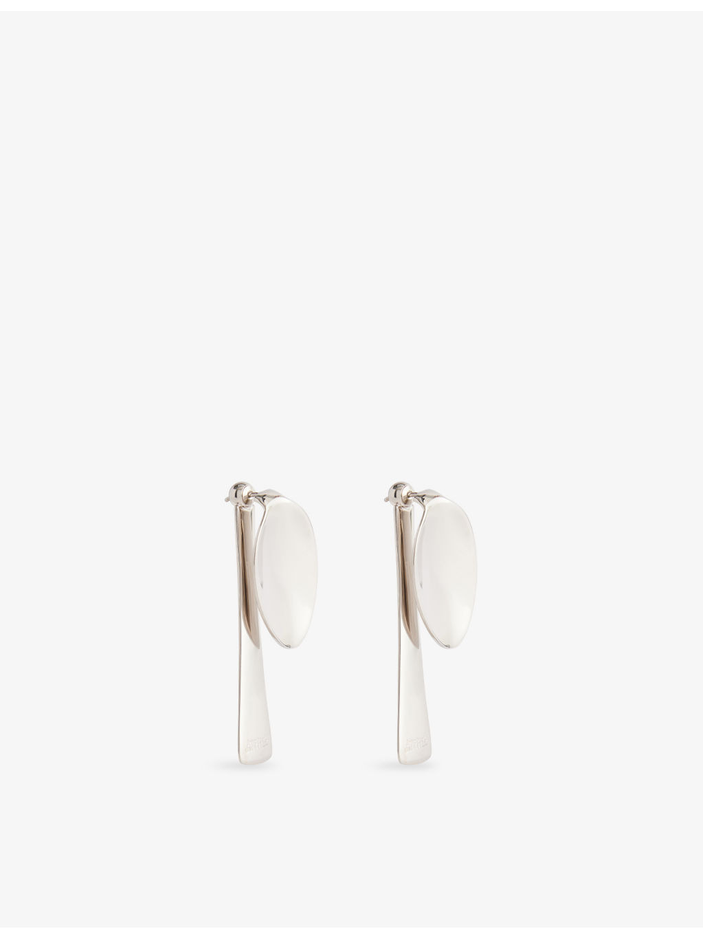 Cutlery Mono Brass Single Earring - 2