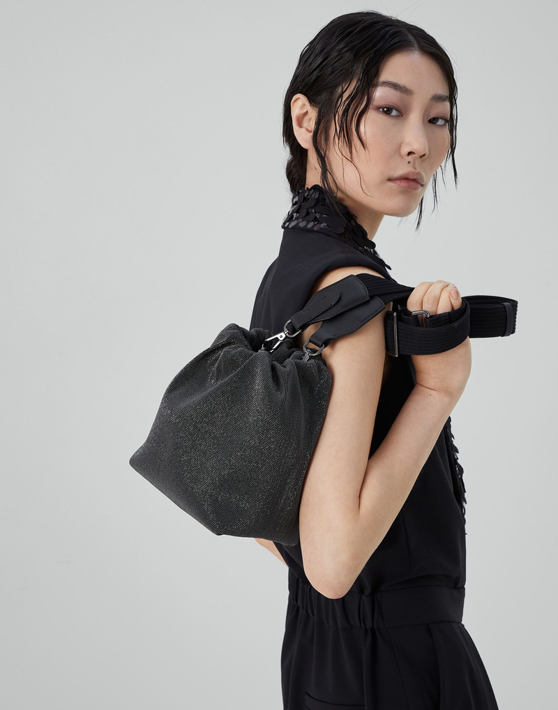 Precious bucket bag with shoulder strap 4