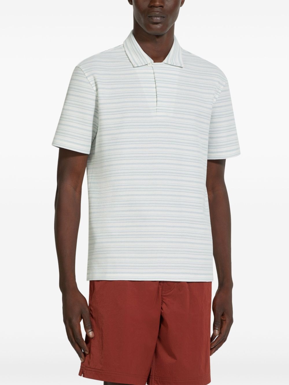 cotton polo shirt - 2
