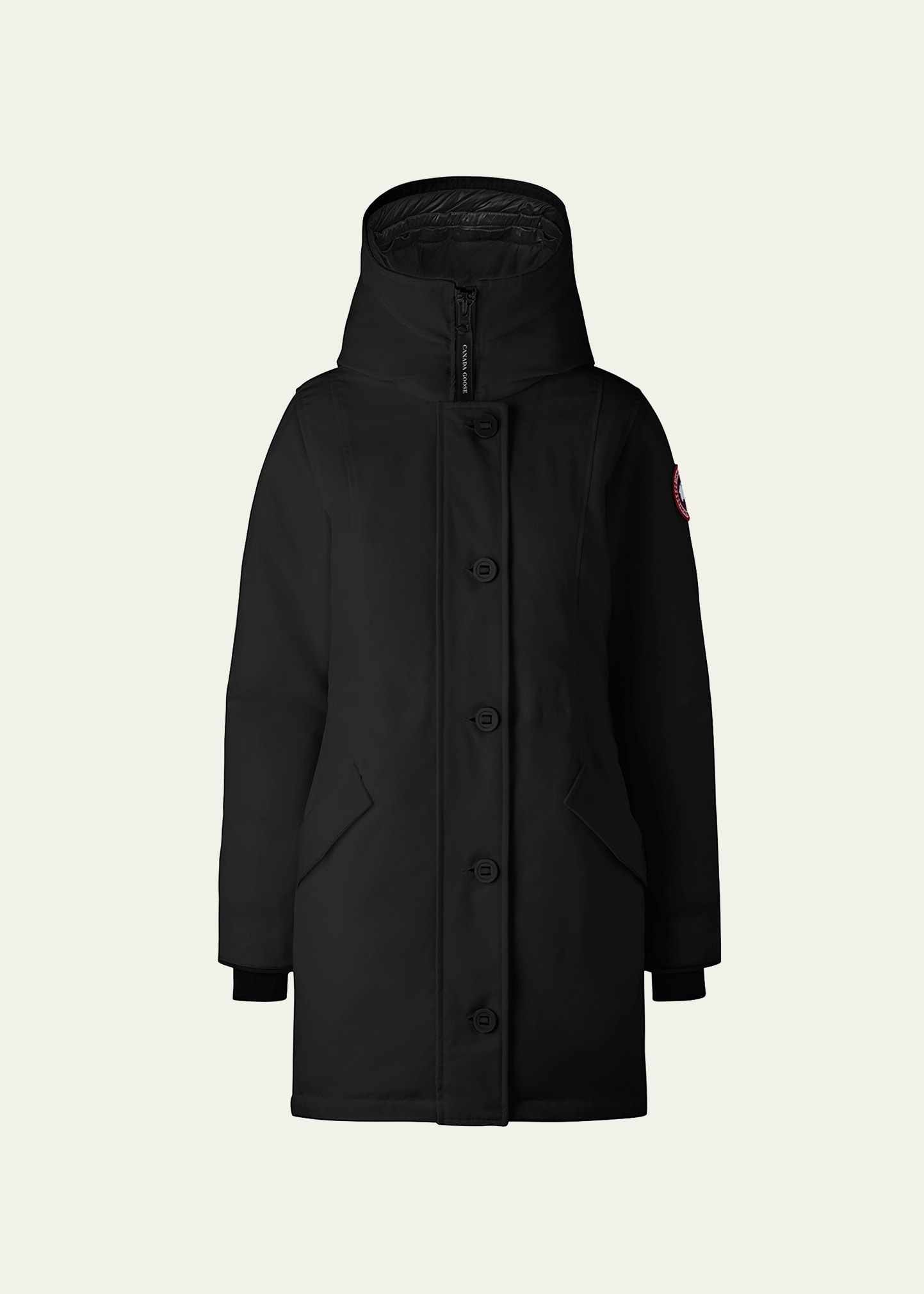 Rossclair Button-Front Parka - 1