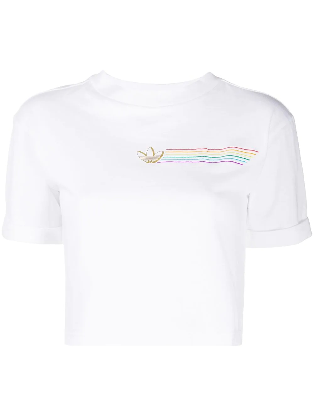 Pride Linear Cropped T-shirt - 1