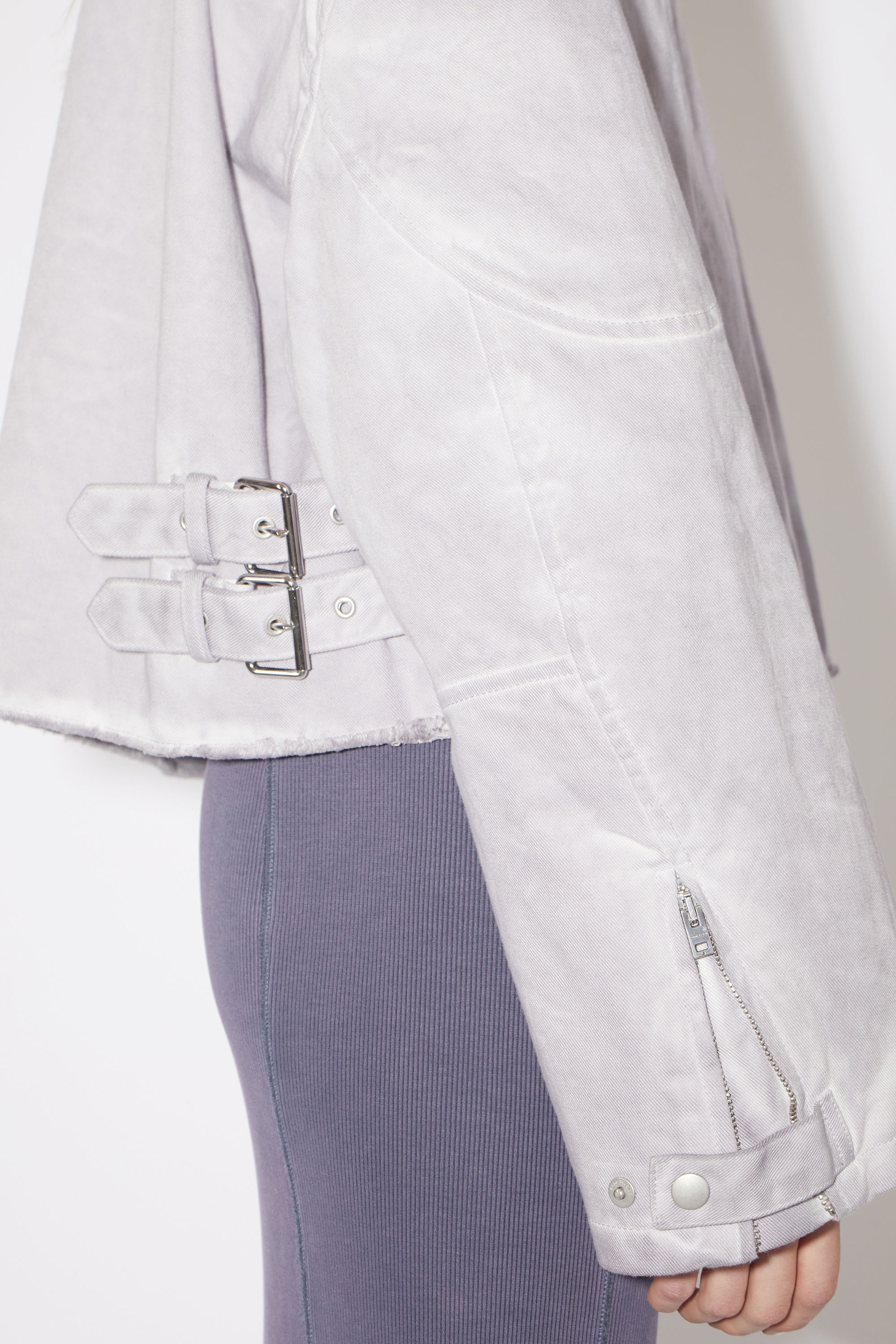 Twill jacket - Light grey - 5