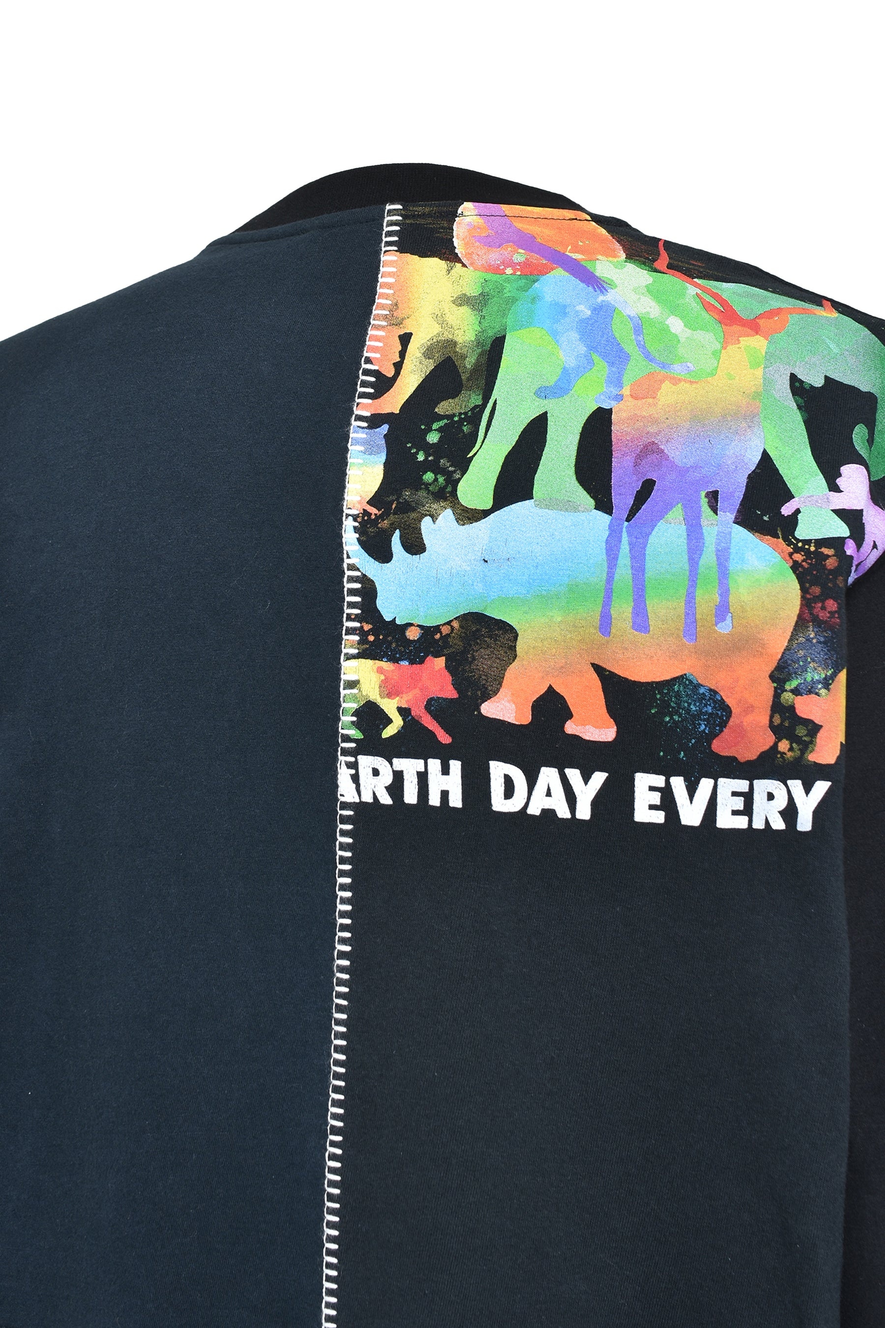 REGENERATED GRAPHIC T-SHIRTS LONG SLEEVES T-SHIRT / ASSORT - 5
