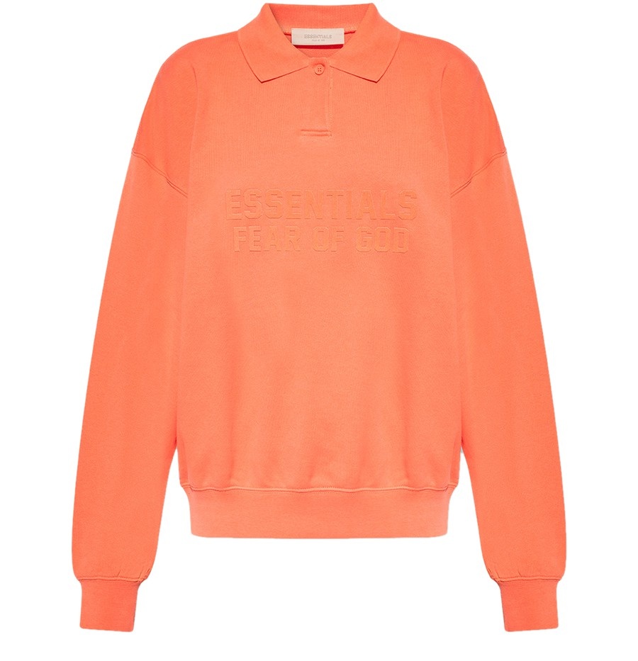 Sweatshirt with collar - 1