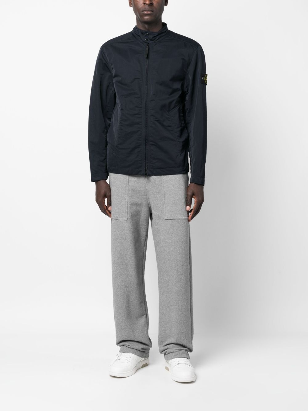 Compass-patch long-sleeved jacket - 2