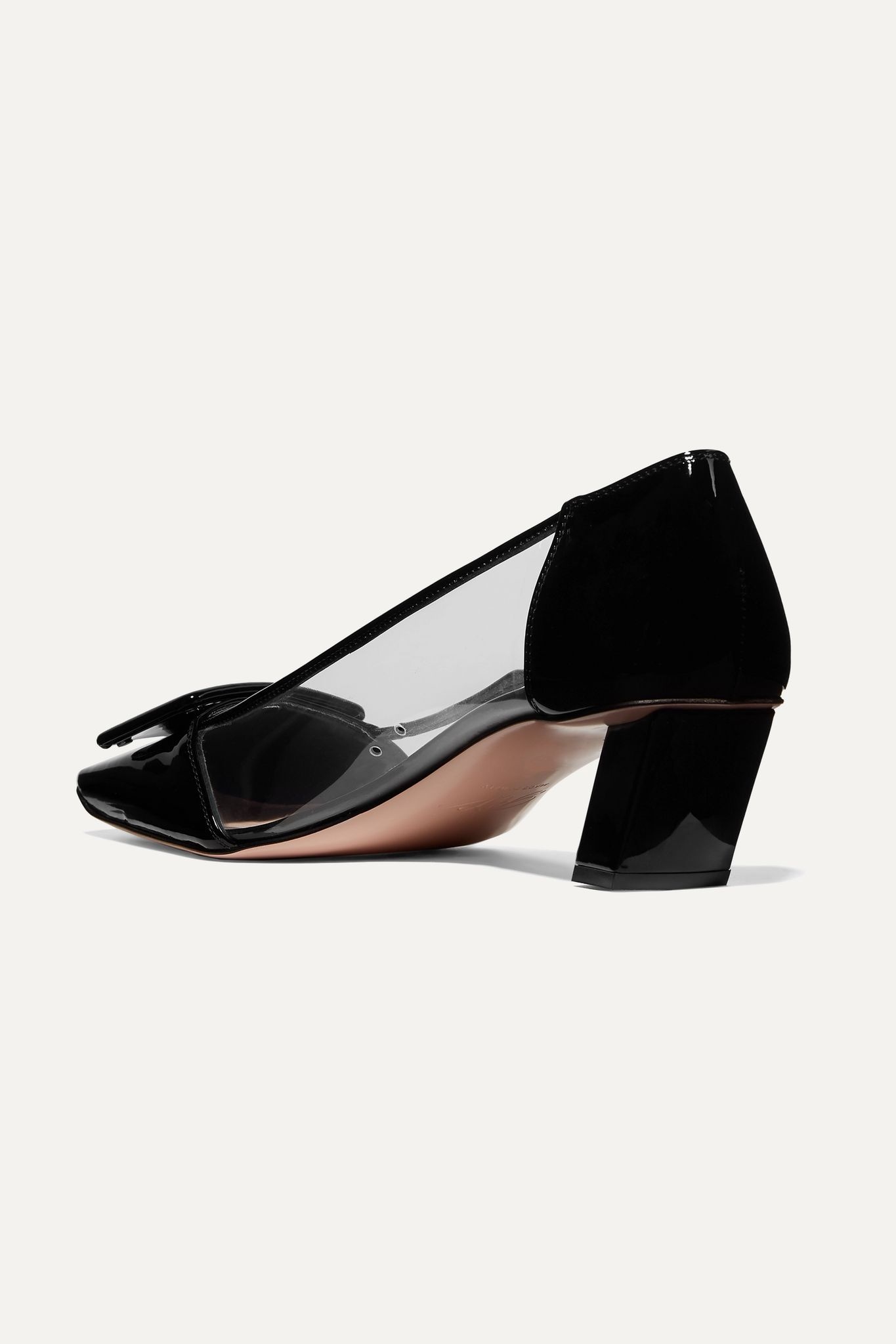 Belle Vivier patent-leather and PVC pumps - 4