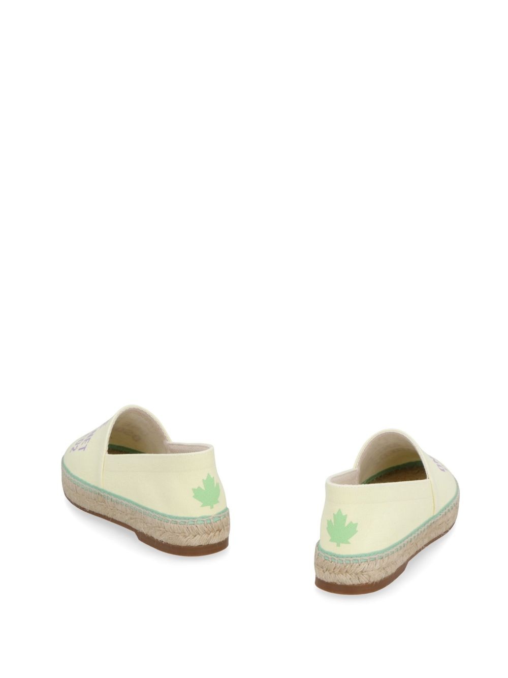 logo-print espadrilles - 3