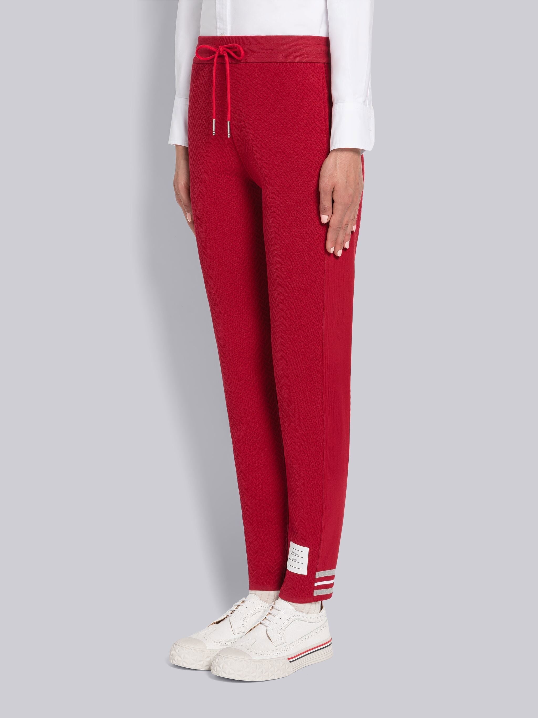 Herringbone Cricket Stripe Sweatpants - 2