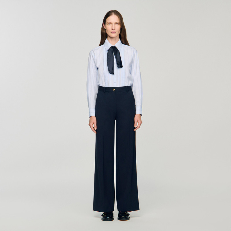 Sandro CHALK-STRIPED TROUSERS outlook