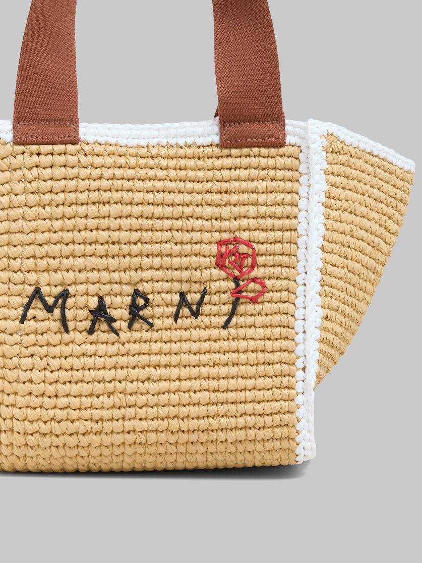 NATURAL MACRAMÉ SILLO SMALL SHOPPER - 5