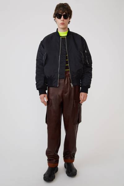 Acne Studios Bomber jacket black outlook