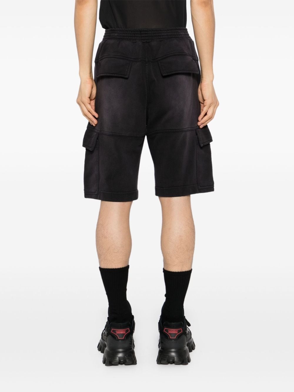 garment-dyed cargo shorts - 4