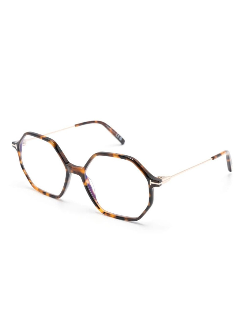 TOM FORD geometric-frame glasses outlook