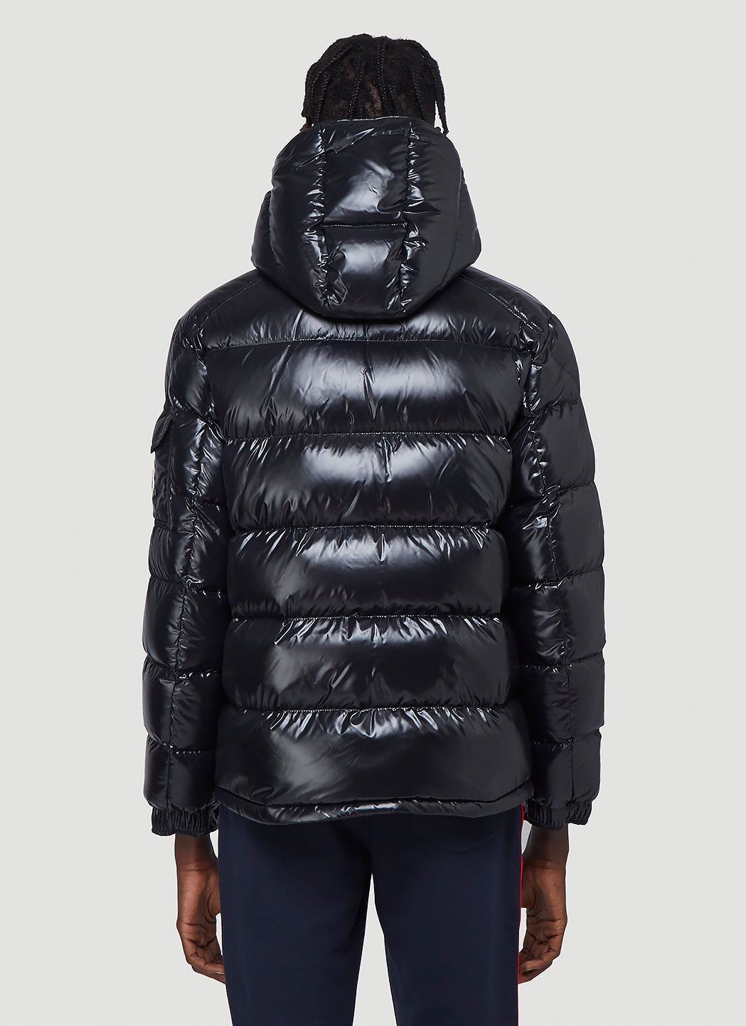 Moncler Men Detachable Hood Padded Down Jacket - 4