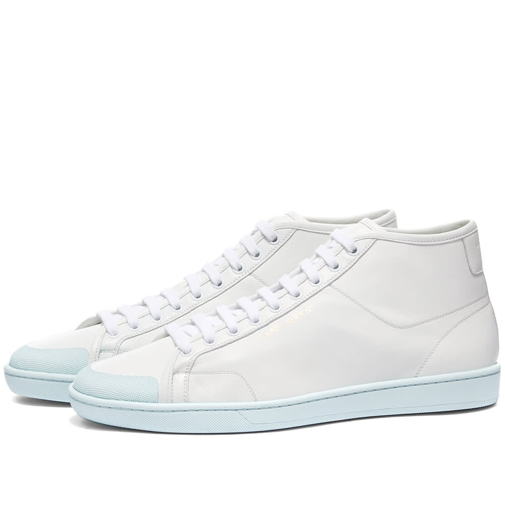 Saint Laurent SL-39 Mid Top Sneaker - 1
