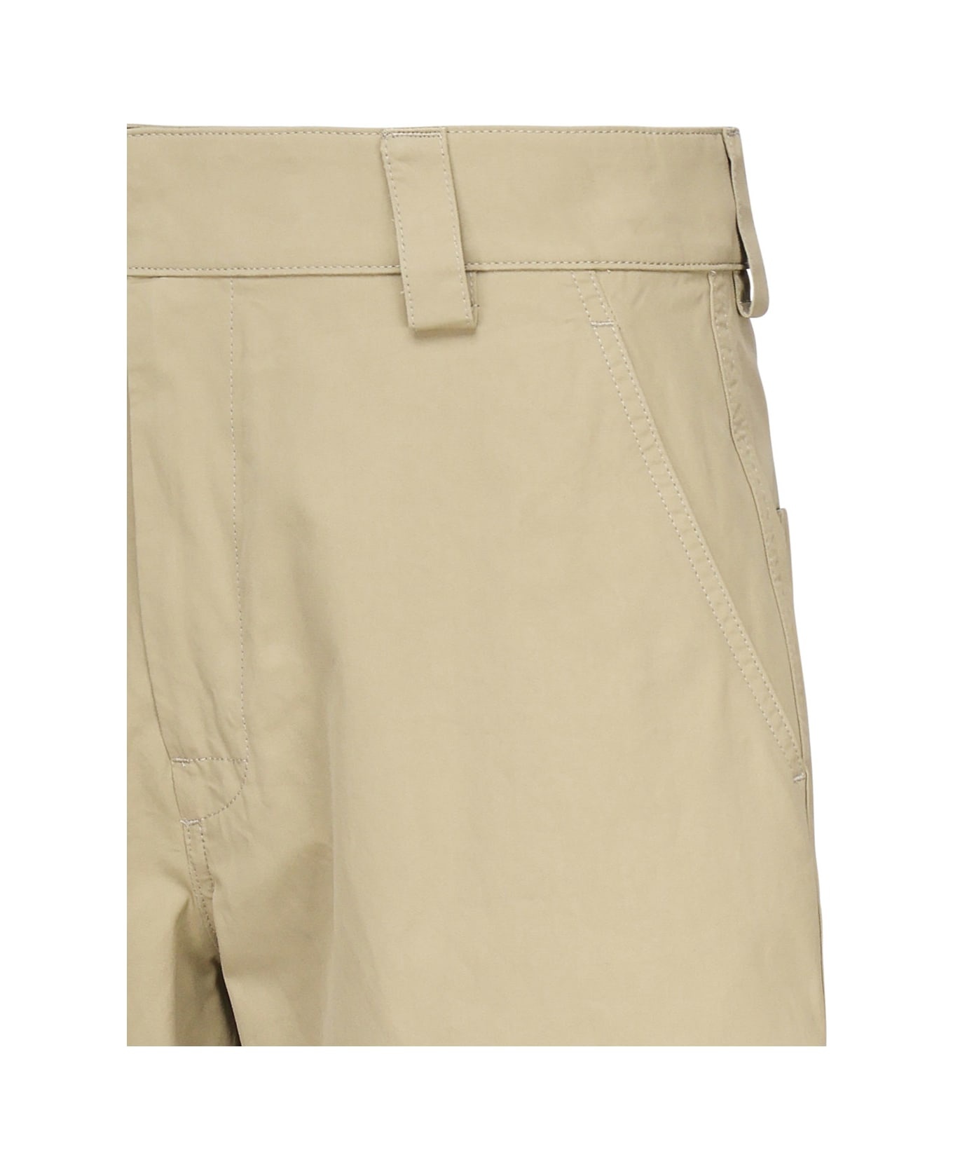 Shorts In Lightweight Cotton Twill - 2