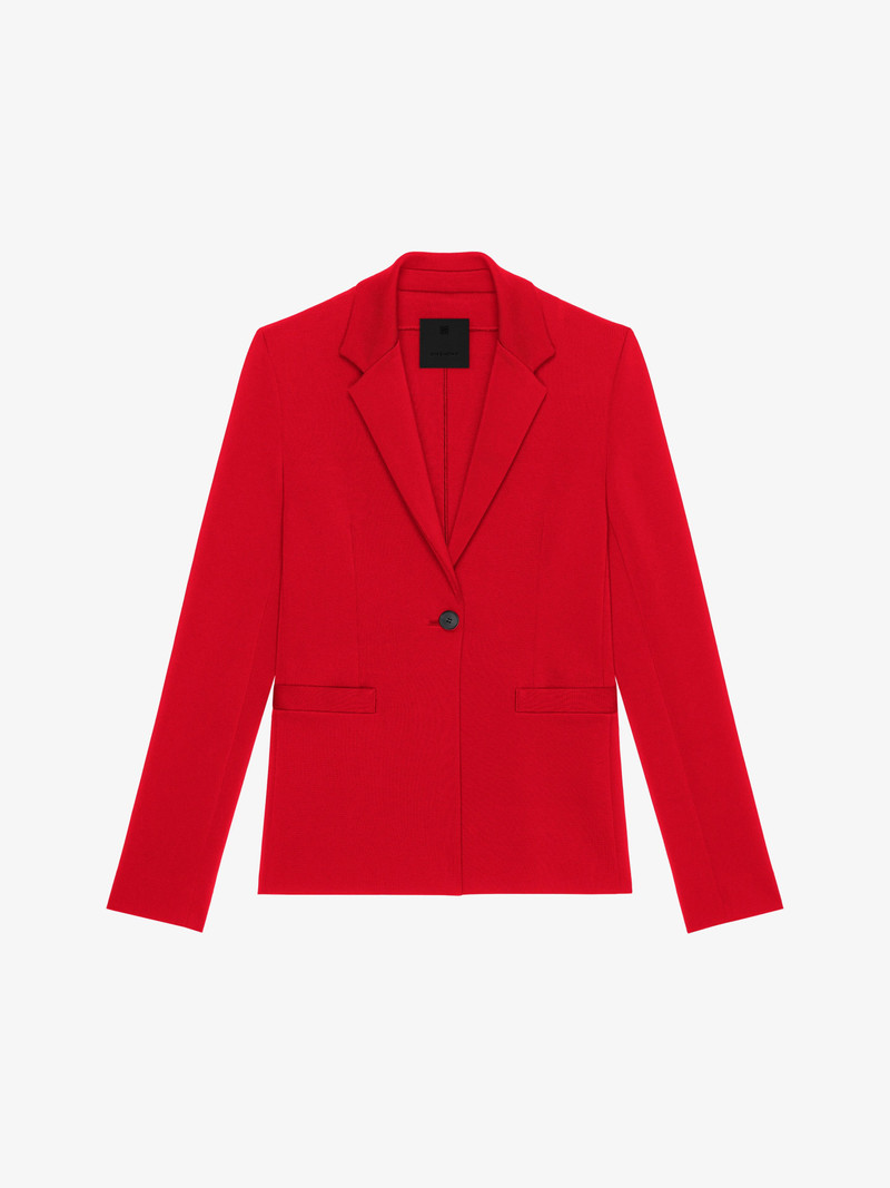 SLIM FIT JACKET IN MESH 1