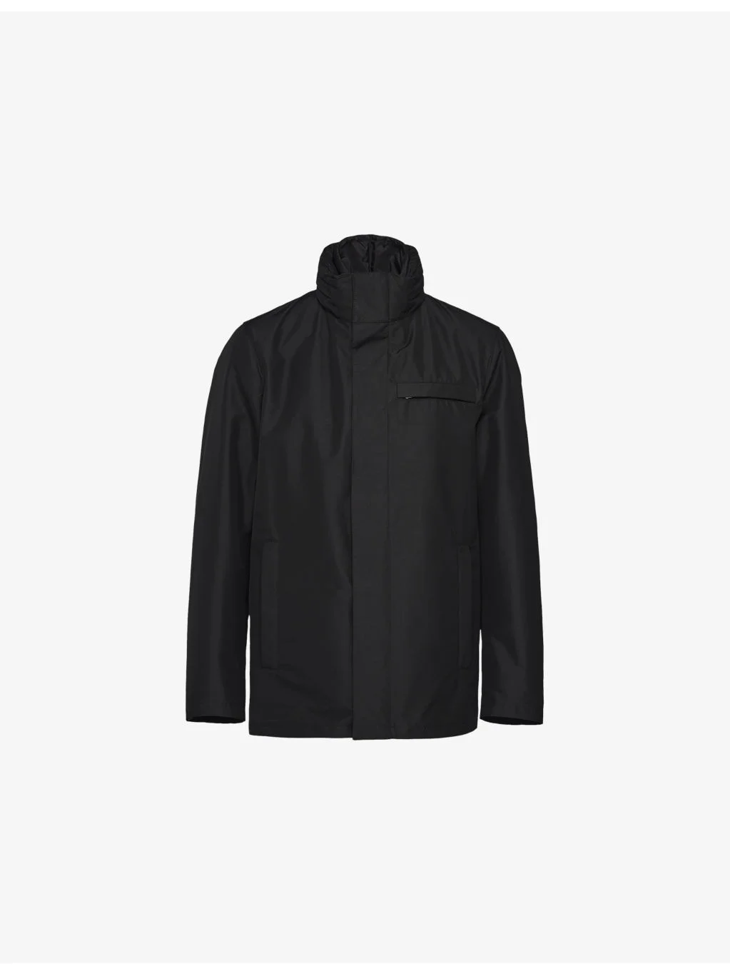 Technical High-Neck Blouson Woven Jacket - 1