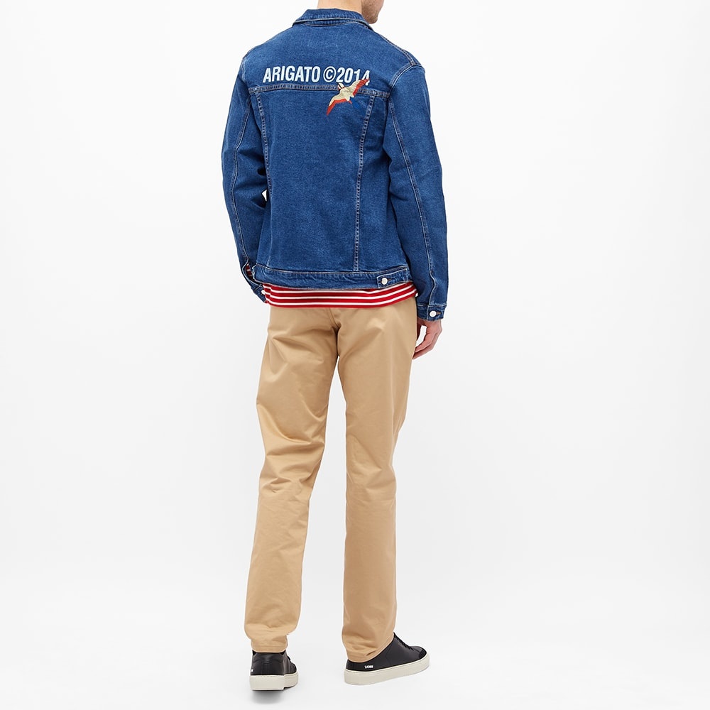 Axel Arigato Monogram Tori Bird Standard Denim Jacket - 7