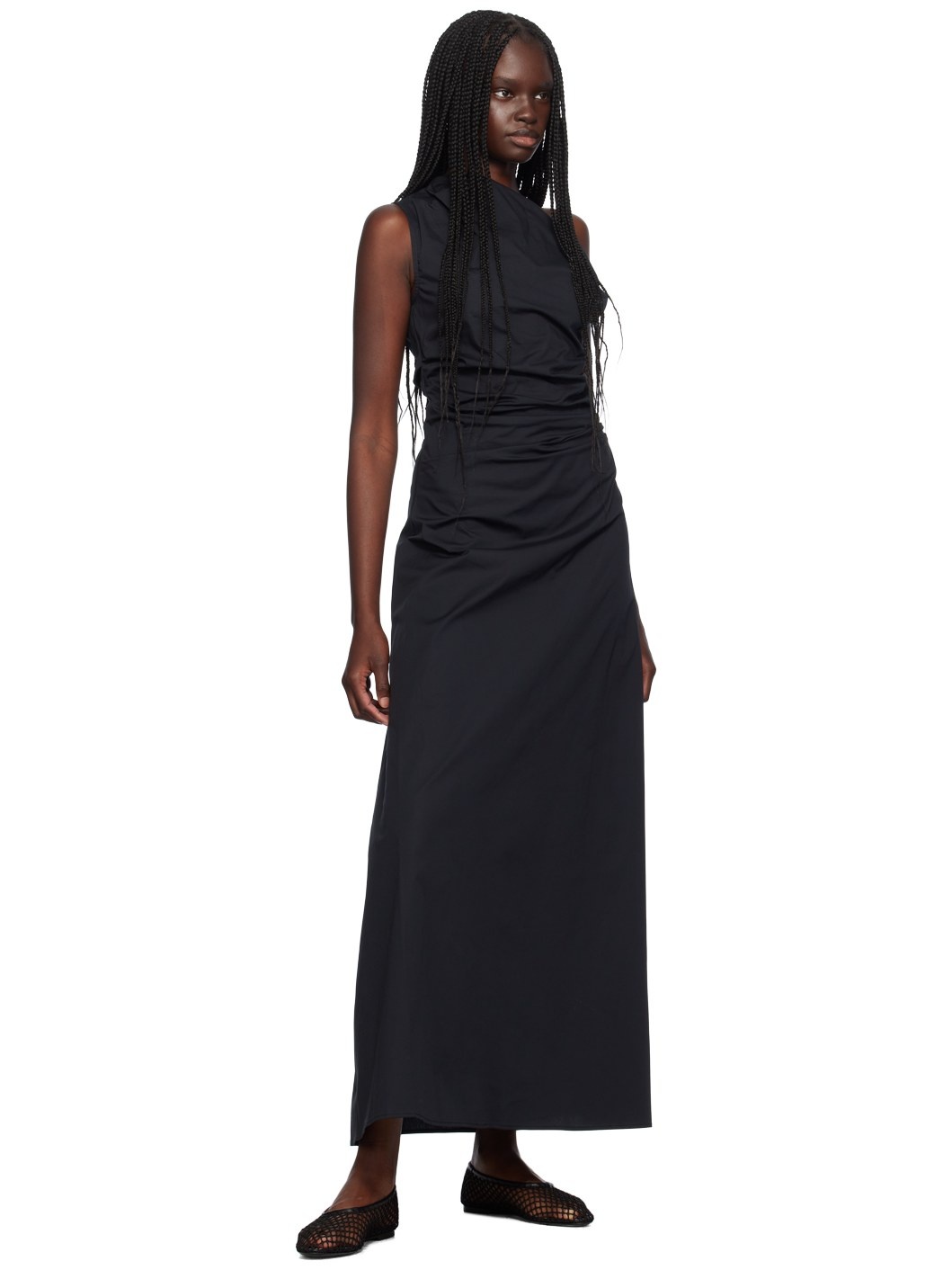 Black Phare Maxi Dress - 4