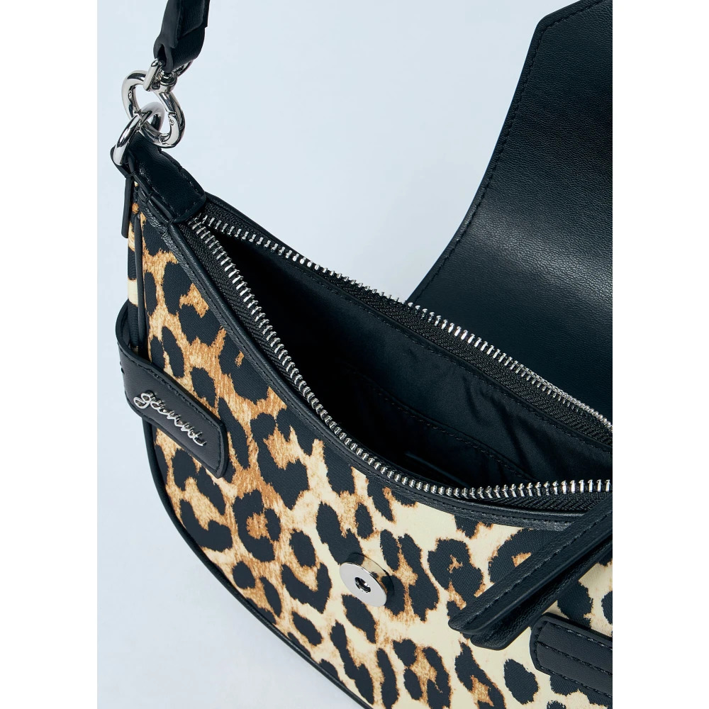 LEOPARD CROSSBODY BAG WITH FLAP CLOSURE - 6