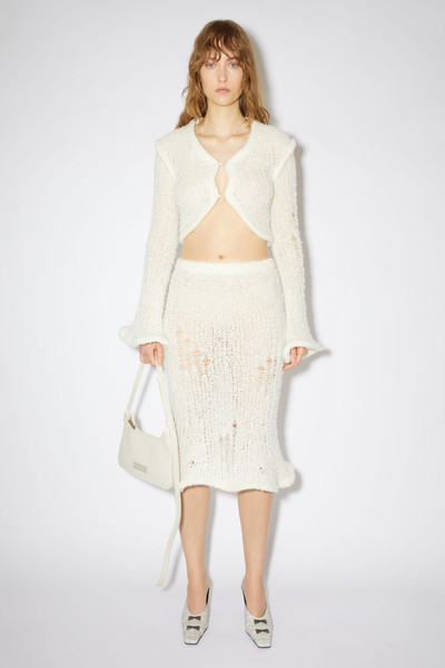 Acne Studios Wool blend skirt - Off white outlook