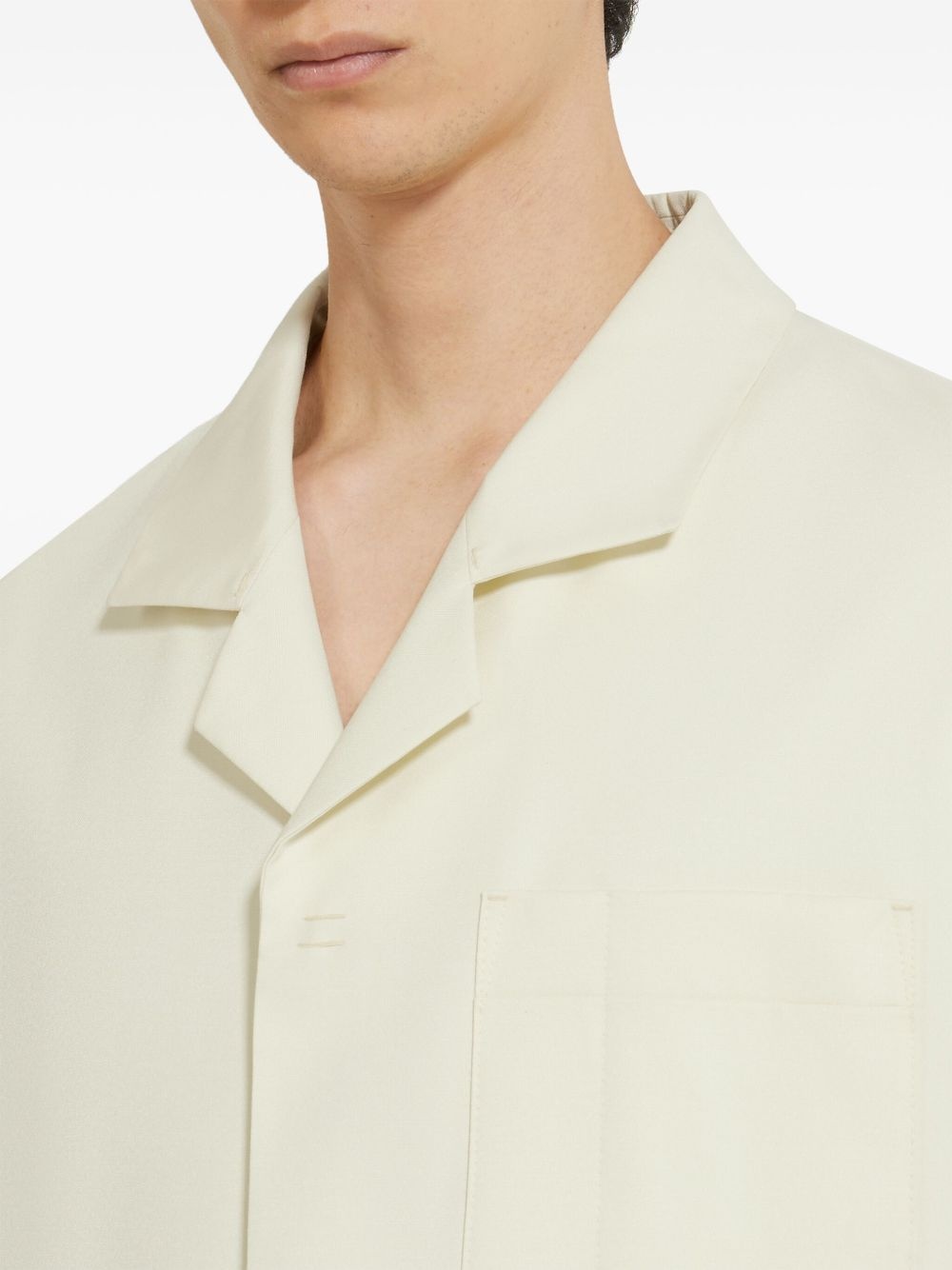 silk-blend jacket - 5