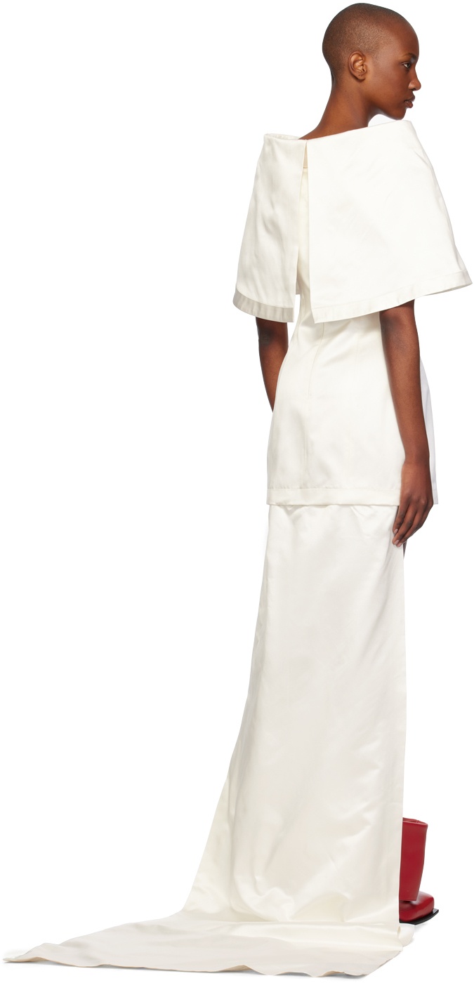 【関税込み】FIDAN NOVRUZOVA ホワイト Mimi Bridal ミニドレス FIDAN NOVRUZOVA White Mimi Bridal Minidress | REVERSIBLE