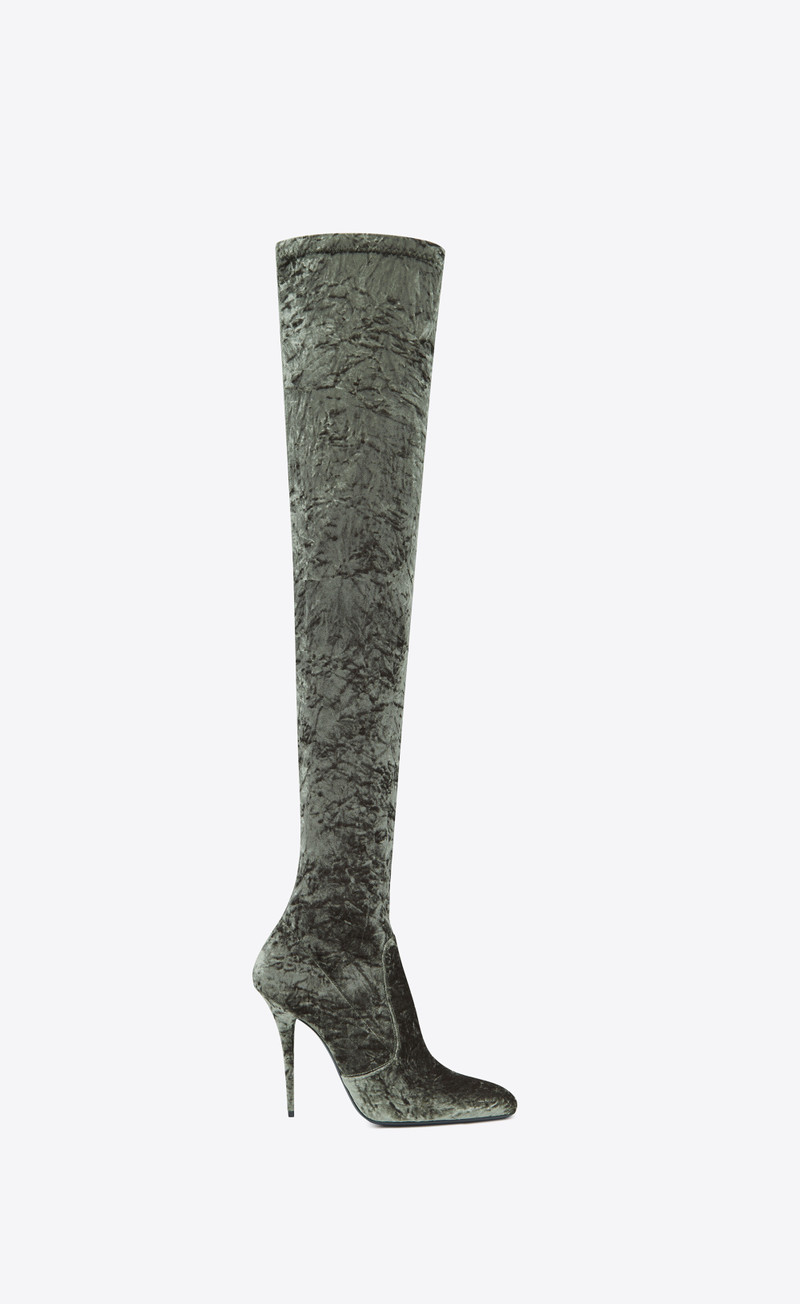 Ella 110mm 허벅지 부츠 - 1