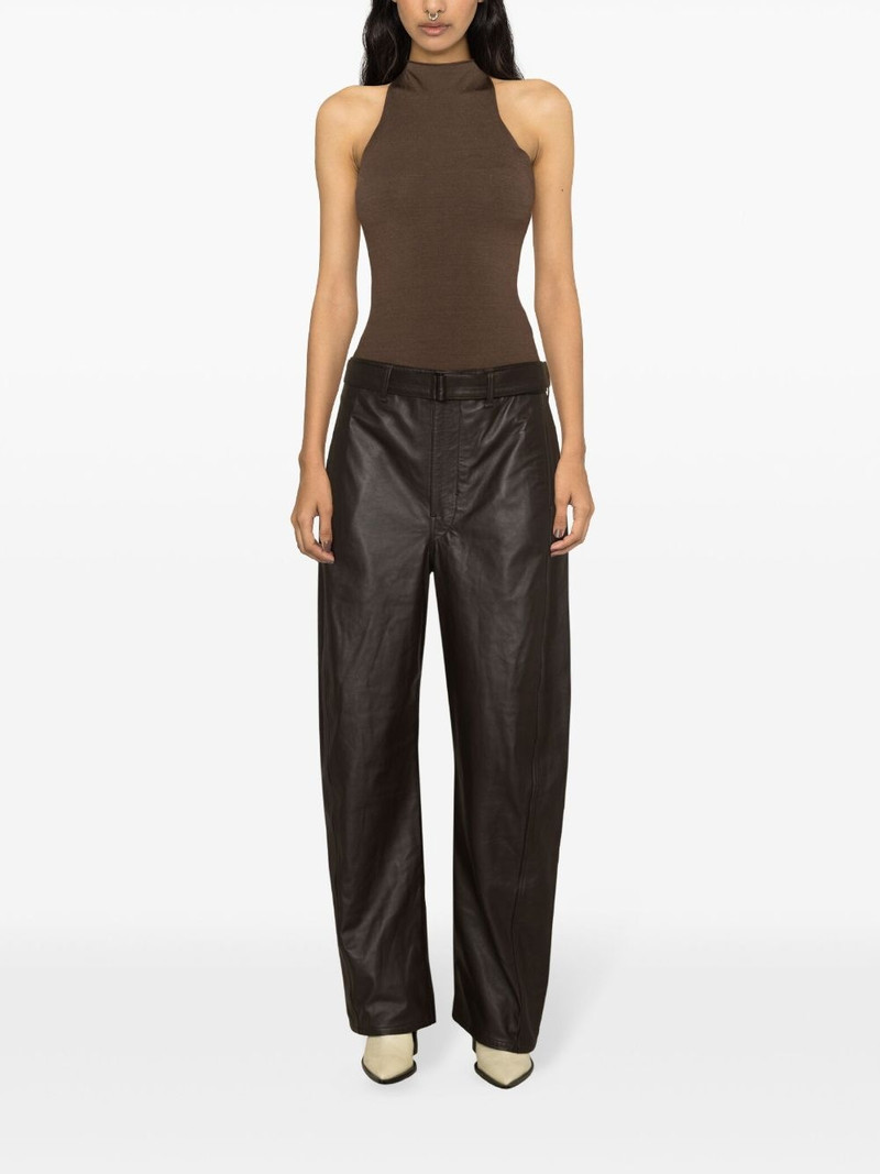 Lemaire high-waist wide-leg trousers outlook
