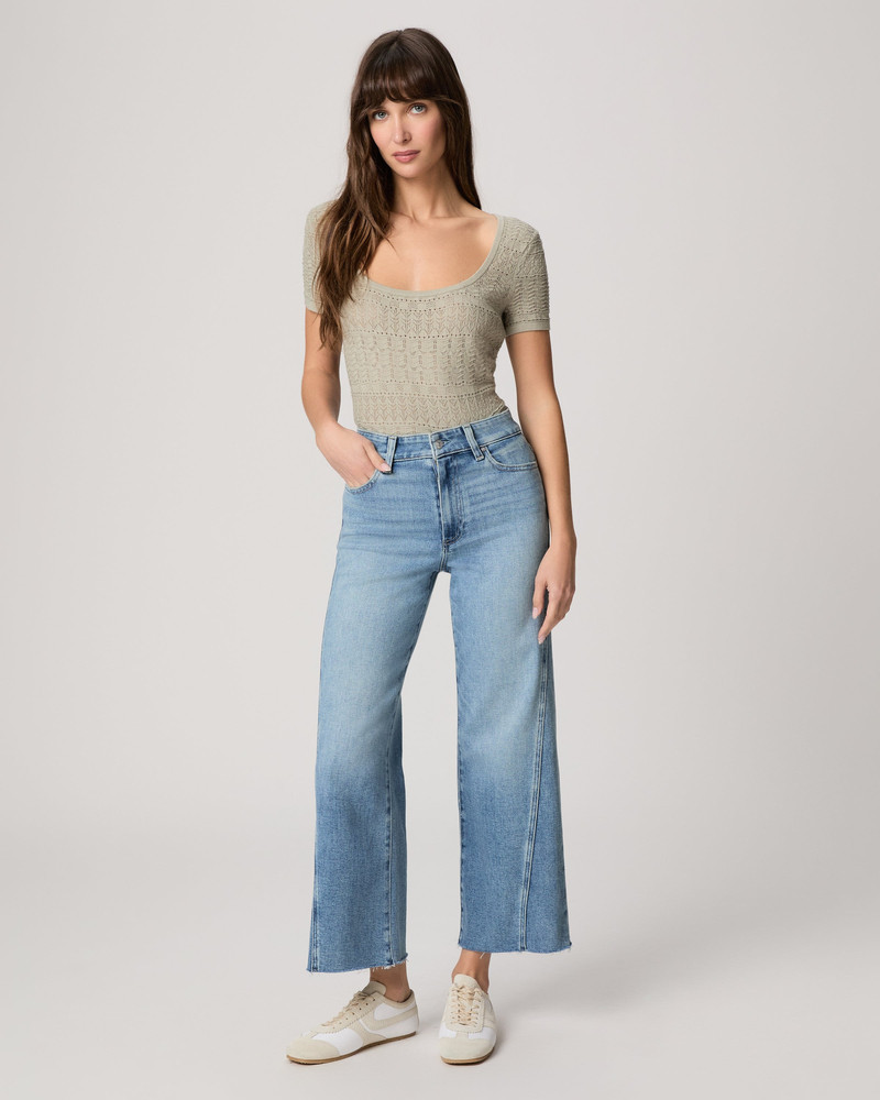 PAIGE Anessa Wide Leg Jean outlook