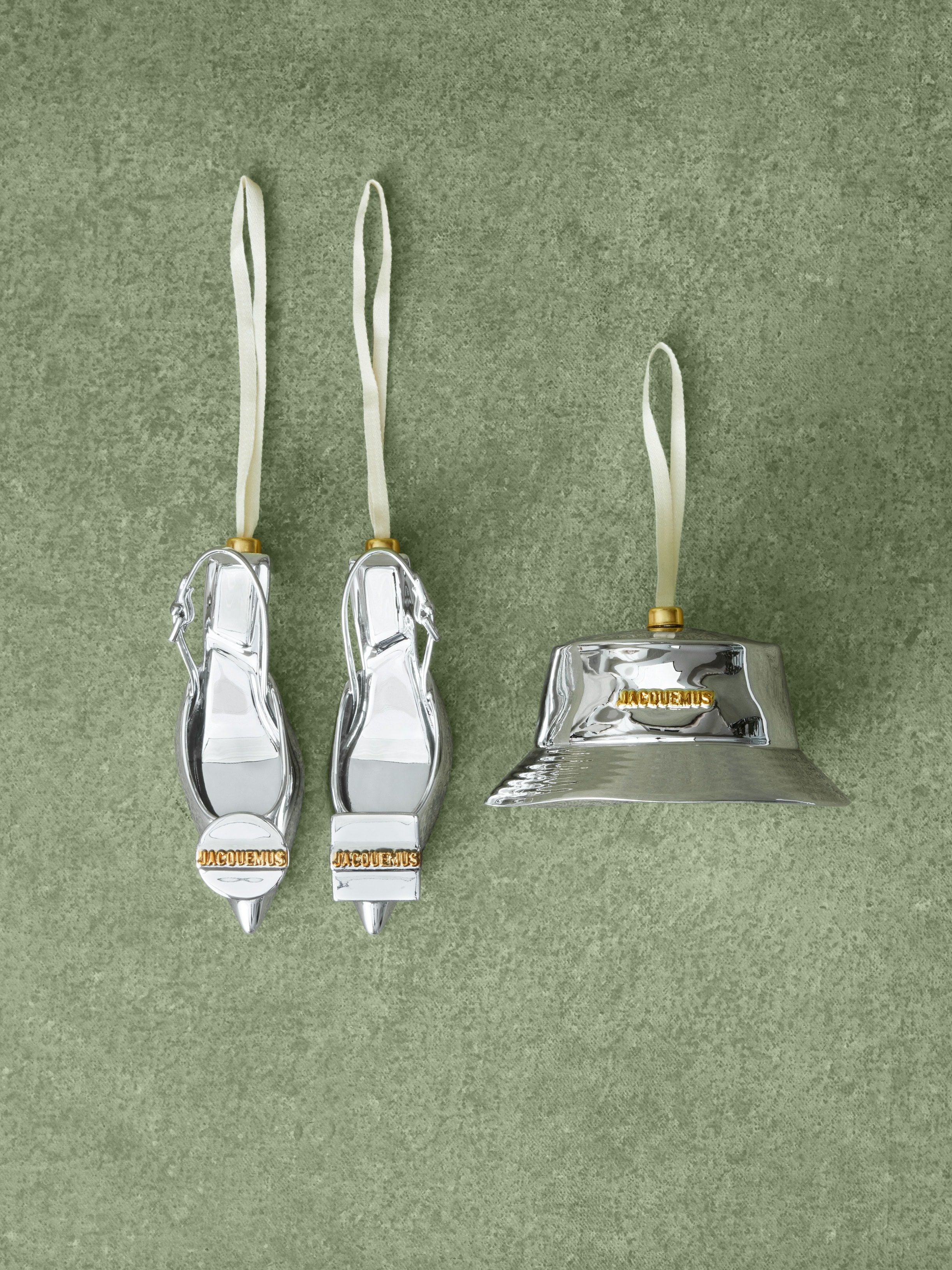 Accessory-shaped Christmas baubles set - 3