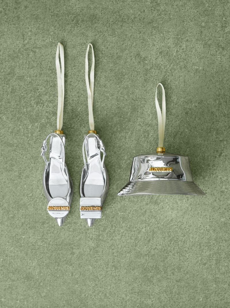 Accessory-shaped Christmas baubles set 3