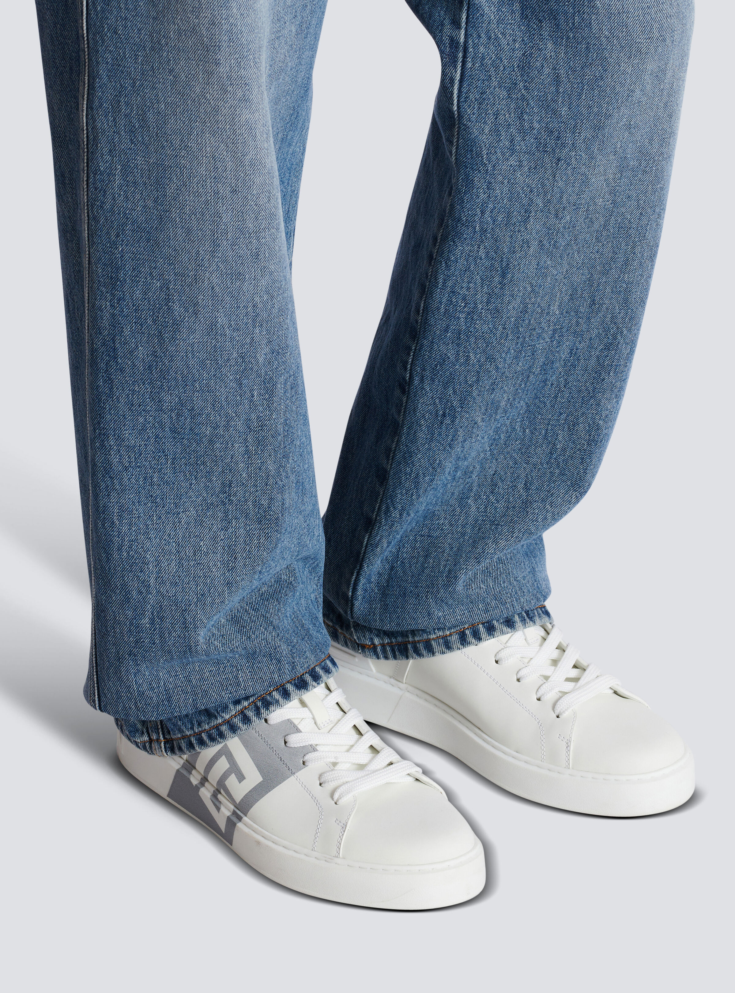 B-Court trainers in calfskin - 9