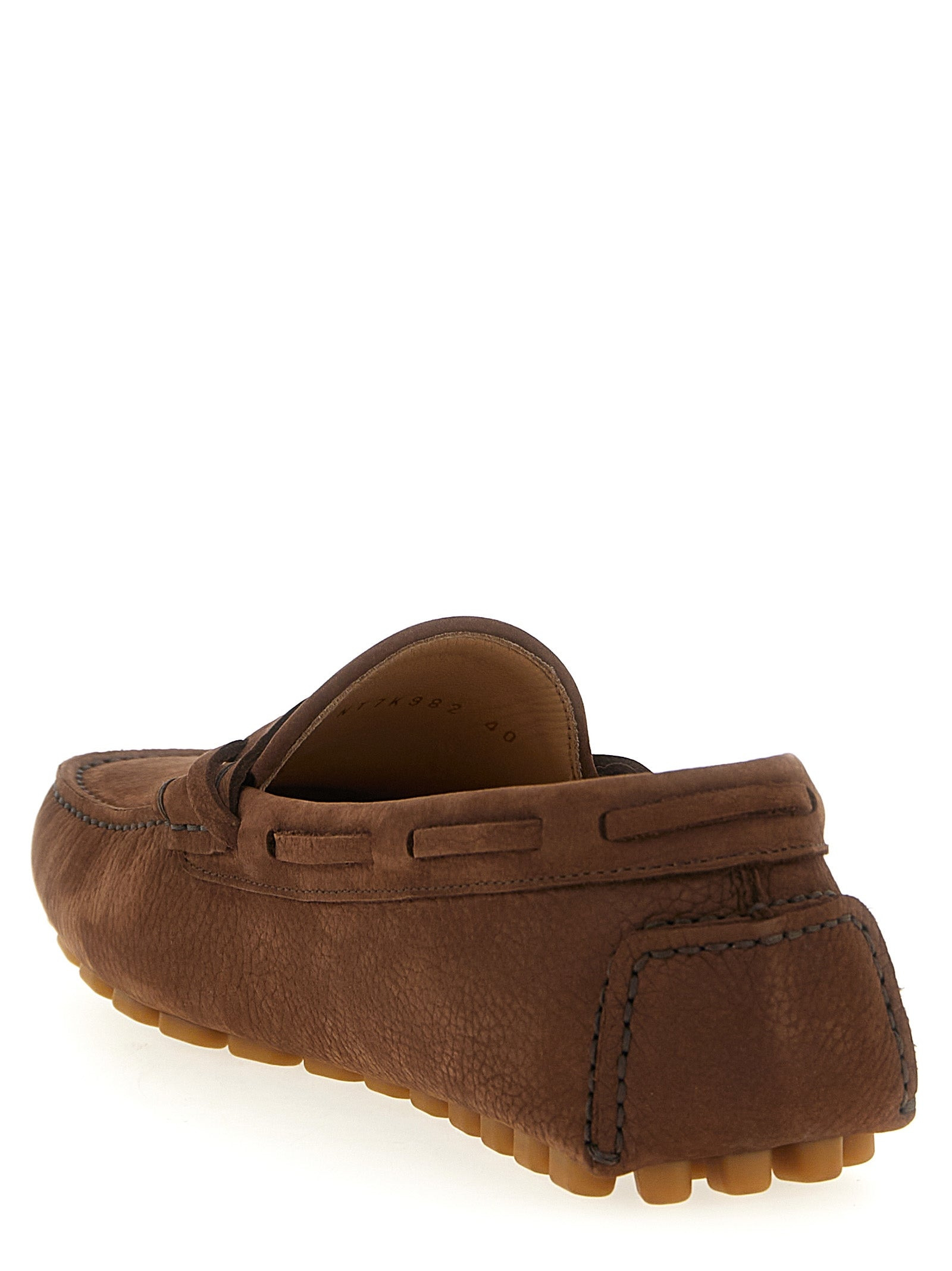Valentino Garavani Men Valentino Garavani 'Driver Fastaway' Loafers - 3