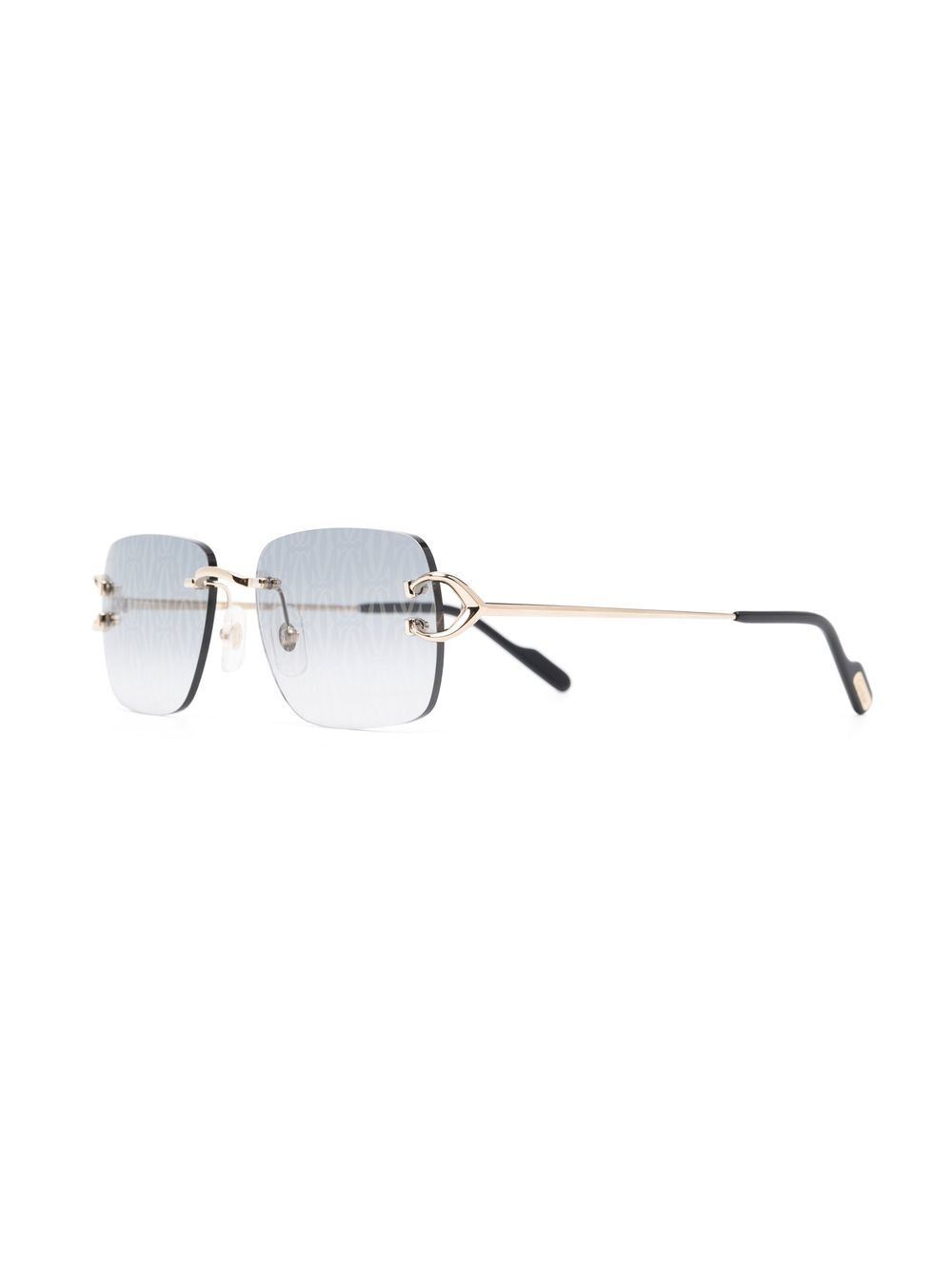 lens decal pattern sunglasses - 2
