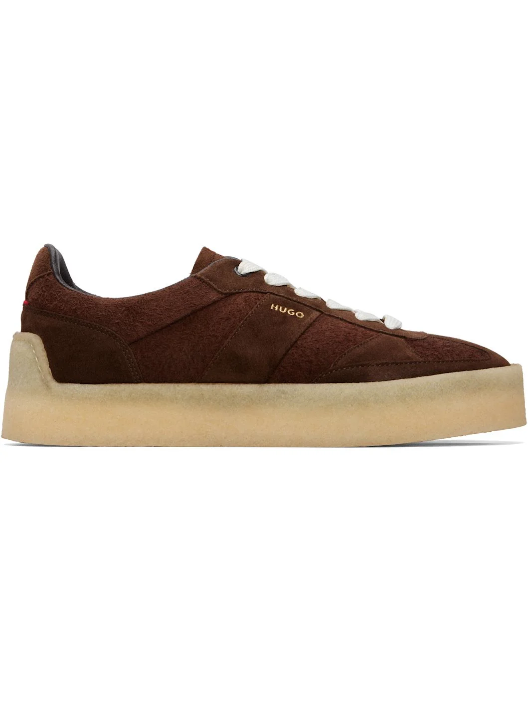 Brown Suede Sneakers - 1