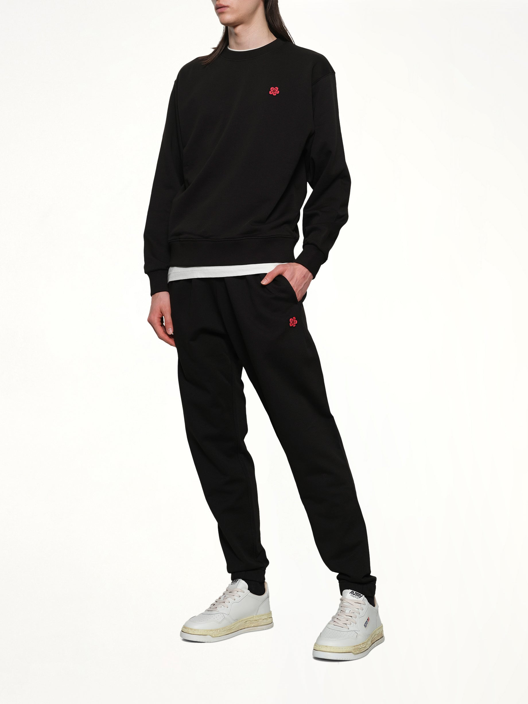 Boke Flower Classic Sweatshirt in Black - 4