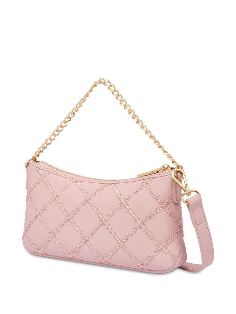 Moschino logo-plaque shoulder bag outlook