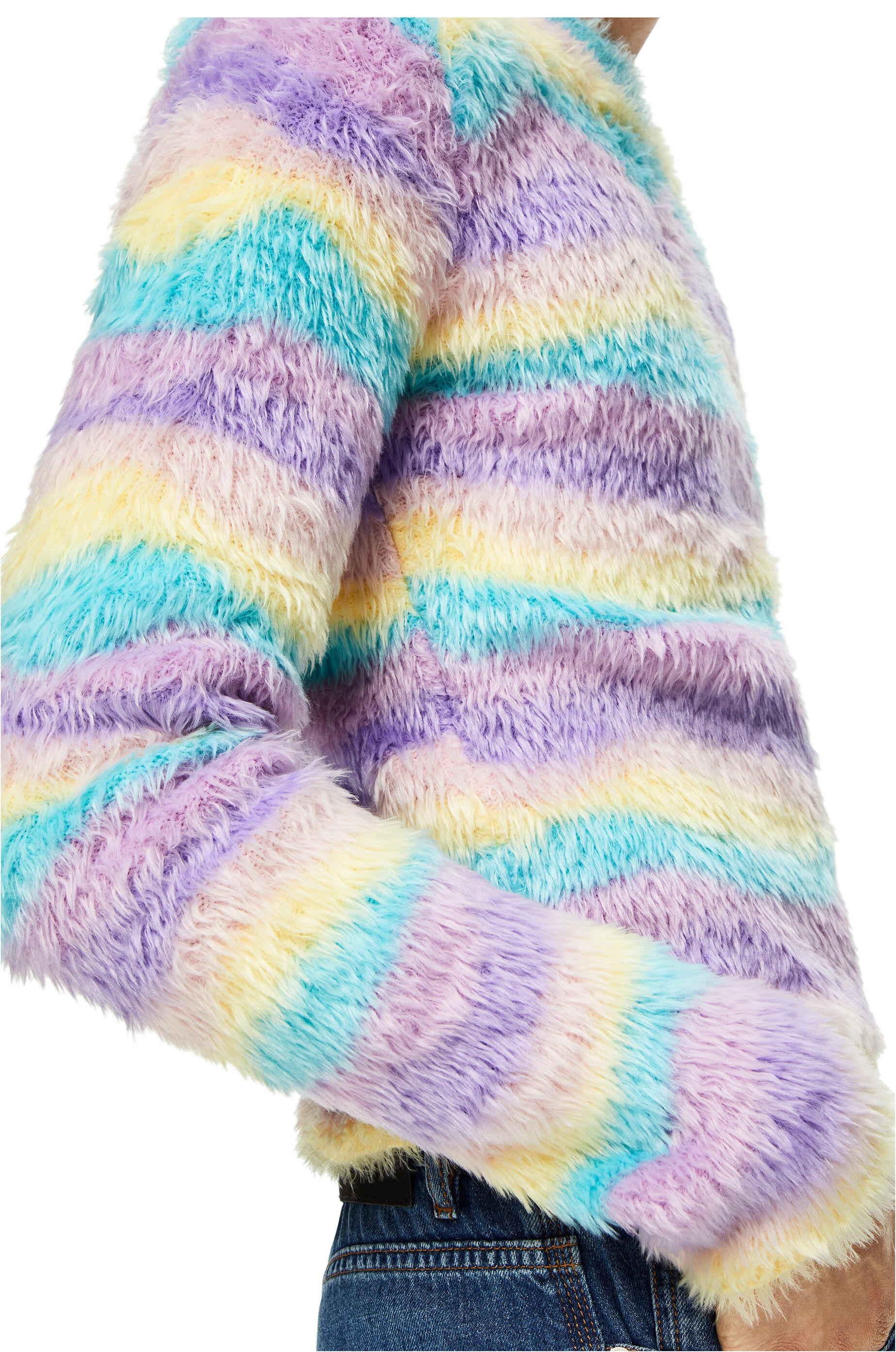 Multicolour stripe sweater - 5