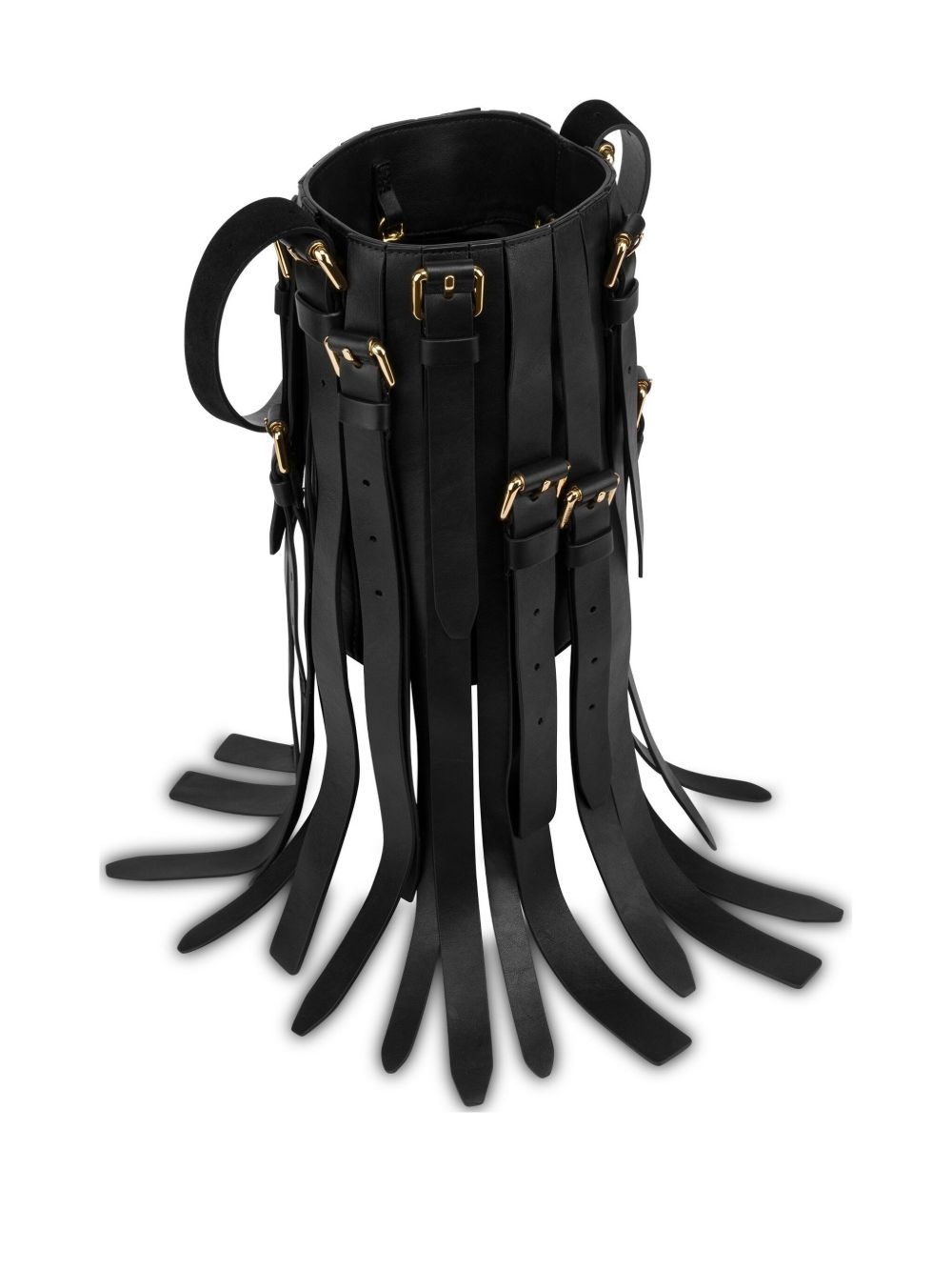 fringed shoulder bag - 3