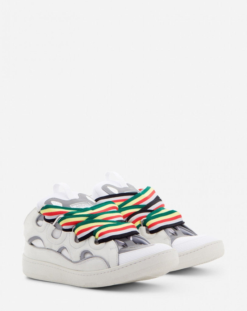 Lanvin LEATHER CURB SNEAKERS outlook