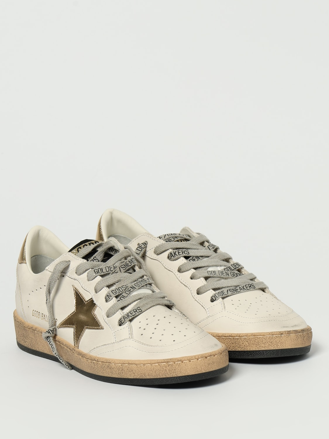 Golden Goose Ball Star sneakers in used leather - 2
