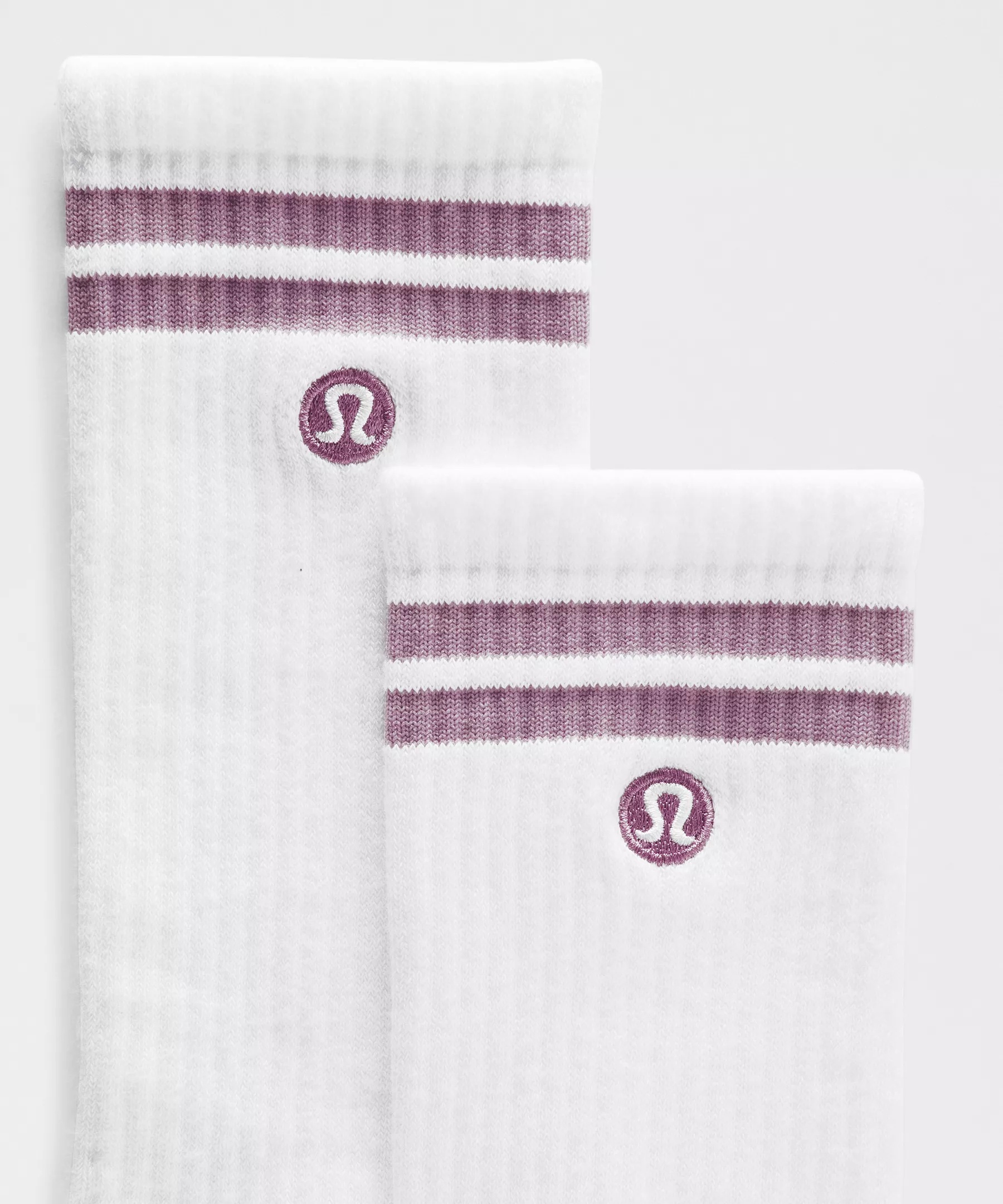 Unisex Daily Essential Crew Socks *Stripe - 2
