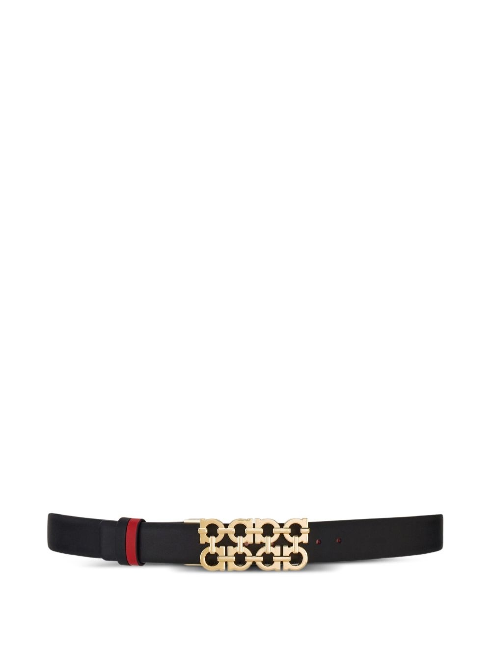 reversible adjustable Gancini belt - 2