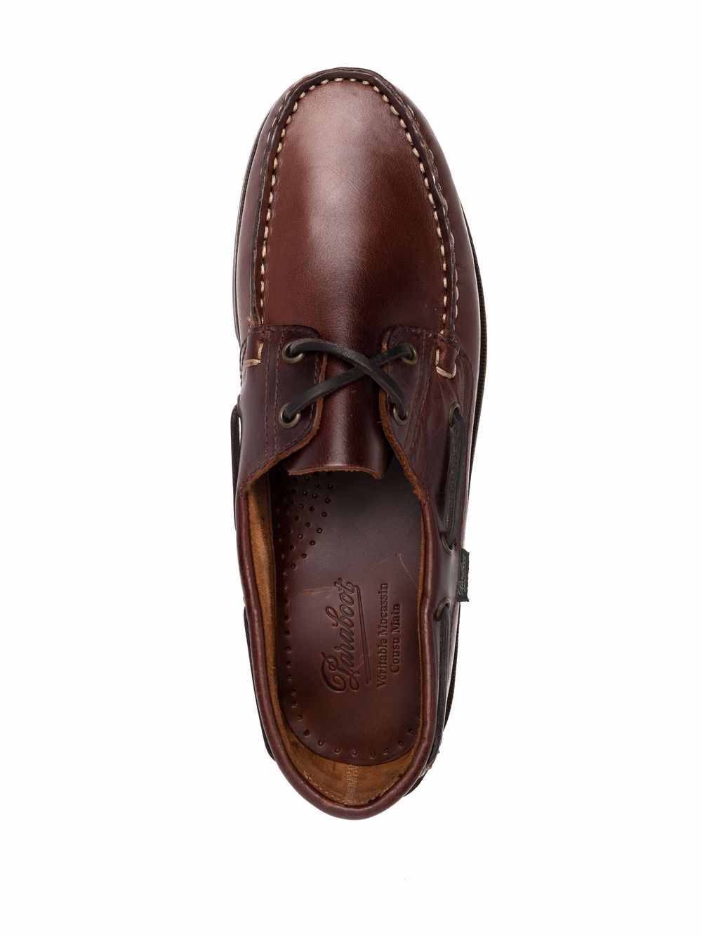 Barth lace-up boat shoes - 4