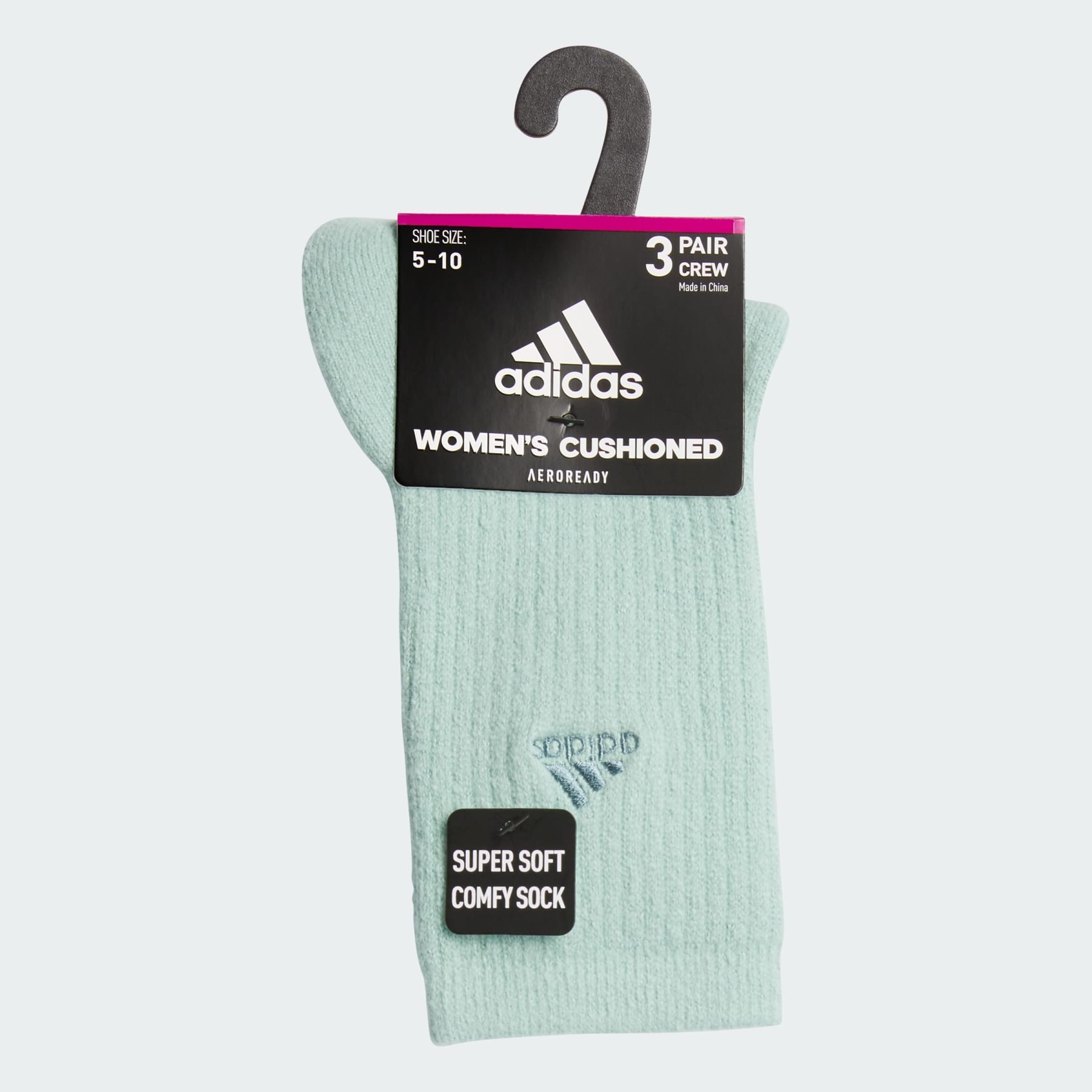 Cushioned Comfort Crew Socks 3 Pairs - 3