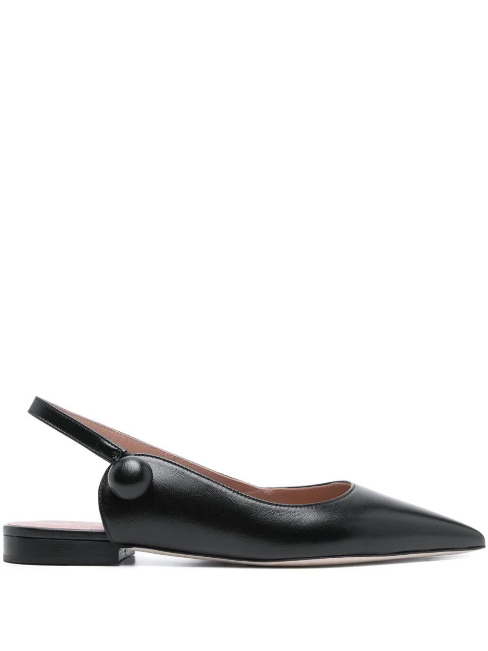 leather slingback pumps - 1