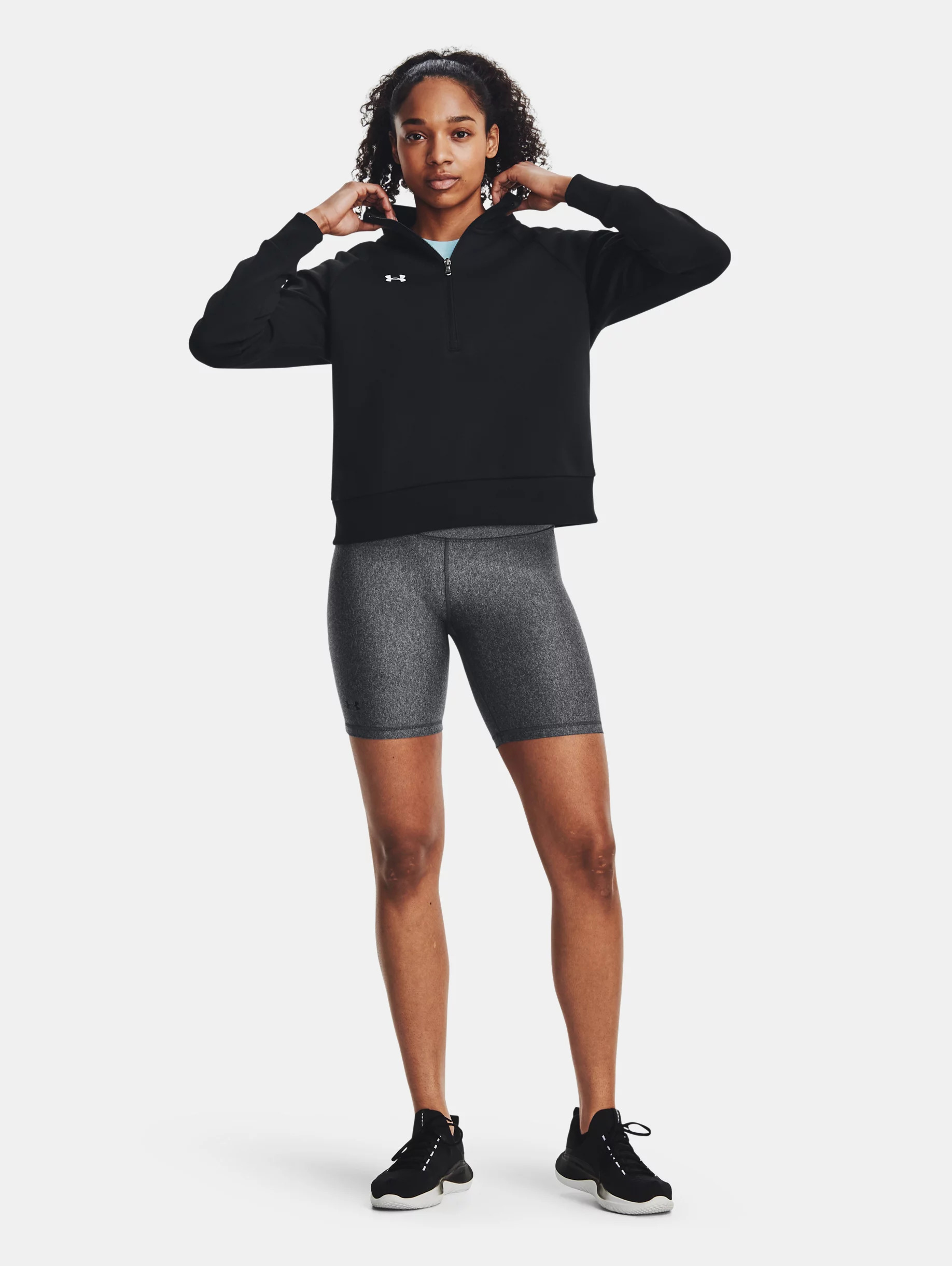 Women's UA Rival Fleece ½ Zip - 5