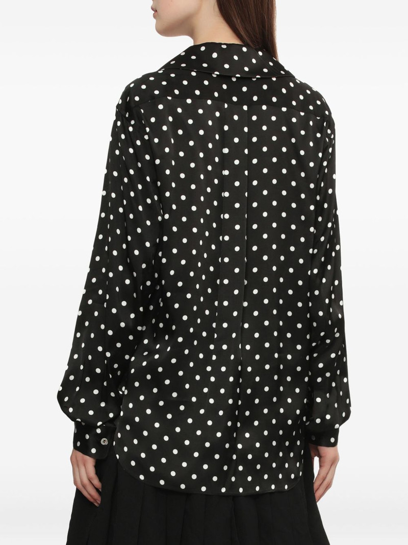polka dot collared shirt 4